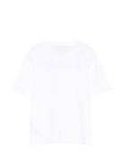 T-shirt per bambino Paul & Shark Kids bianca con logo sul davanti WUM006LAA53 10101 PAUL & SHARK KIDS 