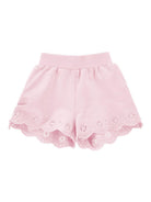 Shorts per bambina Monnalisa Kids  rosa con coulisse 17G401 7014 0090 MONNALISA KIDS 