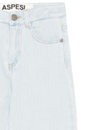 Jeans per bambino Aspesi Kids in denim azzurro con logo S25072PLJ0042 49C ASPESI KIDS 