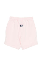 Shorts per bambina MSGM Kids rosa con coulisse S6MSJUBE054 MS076 MSGM KIDS 