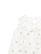 Abito per neonata La Stupenderia bianco con colletto arricciato 2CBAB58 X01 LA STUPENDERIA KIDS 