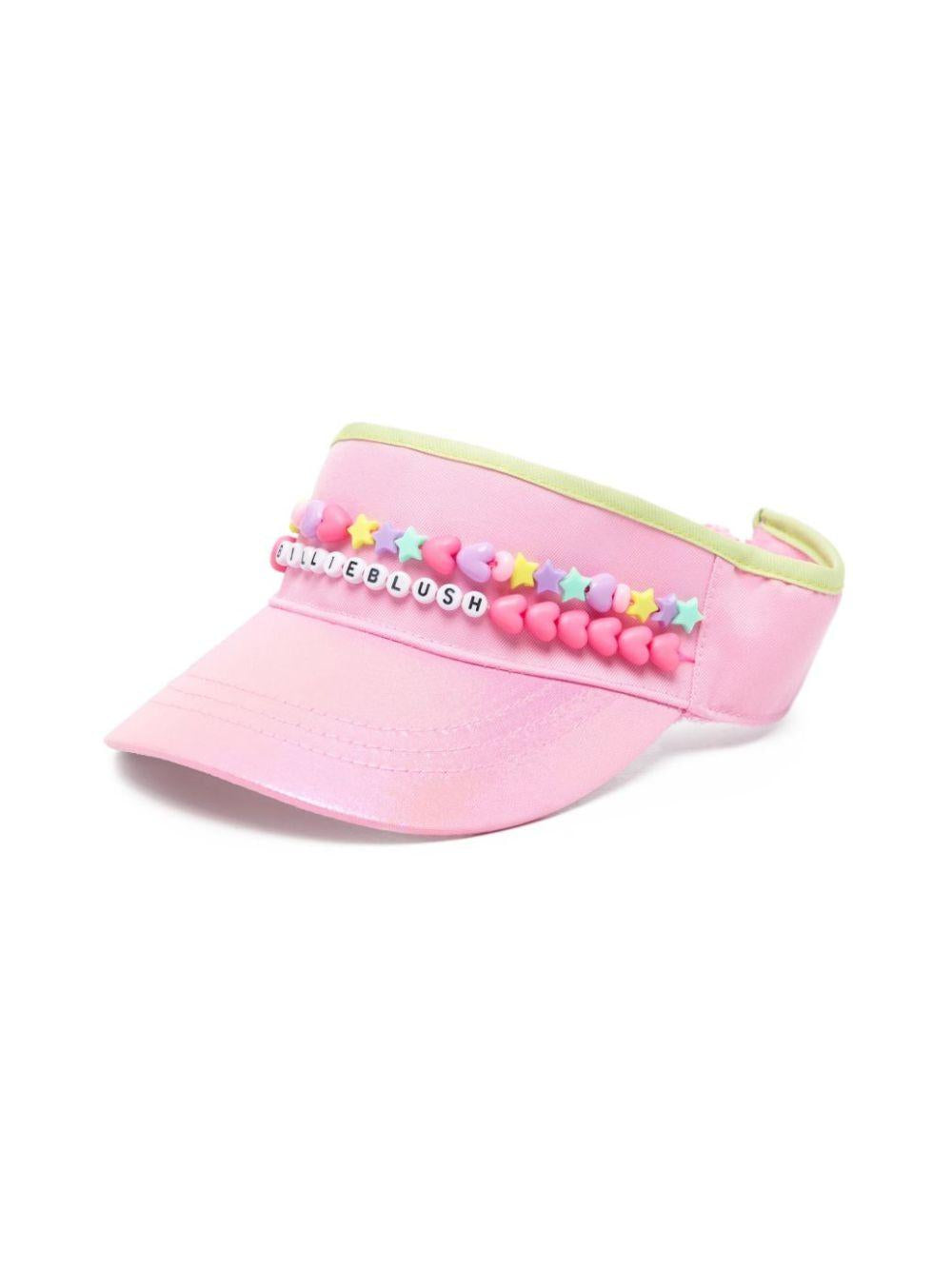 Visiera per bambina Billieblush rosa con dettagli con perline U22020 46N BILLIEBLUSH KIDS 