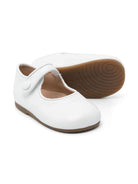 Ballerine per bambina Eli1957 bianco in pelle con cinturino con strappo 12036AL BLANCO ElI 
