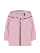 Giubbino per neonata K-Way Kids rosa con cerniera<BR/> K4136IW H41 K-WAY KIDS 