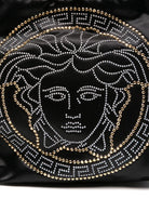 Zaino per bambina Versace Kids nero con motivo Medusa 10209531A15267 1B00L VERSACE KIDS 