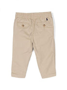 Chino per neonato Polo Ralph Lauren Kids beige con motivo Polo Pony 320855803 001 Ralph Lauren kids 