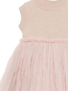 Abito Xewa per neonata Donsje rosa con tulle 4114500 00011 DONSJE KIDS 