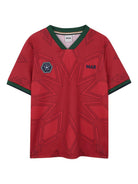 T-shirt per bambino Boss Kids rossa con stampa grafica J53255 978 BOSS KIDS 