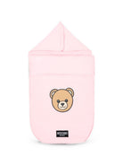 Sacco nanna per neonata Moschino Kids rosa con motivo Teddy Bear MUE00WLCA40 50209 MOSCHINO KIDS 