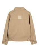 Giacca per bambino Lanvin Enfant marrone chiaro con tasche N30373 209 LANVIN KIDS 