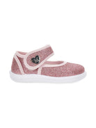 Ballerine per bambina Monnalisa rosa con decorazione glitter 83G005 7714 G090 MONNALISA KIDS 