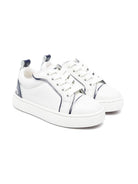 Sneakers Funnyto per bambini Christian Louboutin Kids bianco con inserti 3230558 J589 CHRISTIAN LOUBOUTIN KIDS 