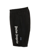 Costume da bagno per bambino Palm Angels Kids nero con dettaglio logo PBFD003S26FAB001 110 PALM ANGELS KIDS 