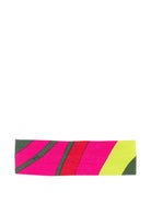 Fascia per capelli per neonata Emilio Pucci Junior multicolore con stampa Iride PZ0A14 Z3346 999 EMILIO PUCCI KIDS 