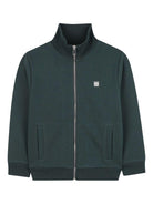 Felpa per bambino Givenchy Kids verde con ricamo con logo H30944 672 GIVENCHY KIDS 