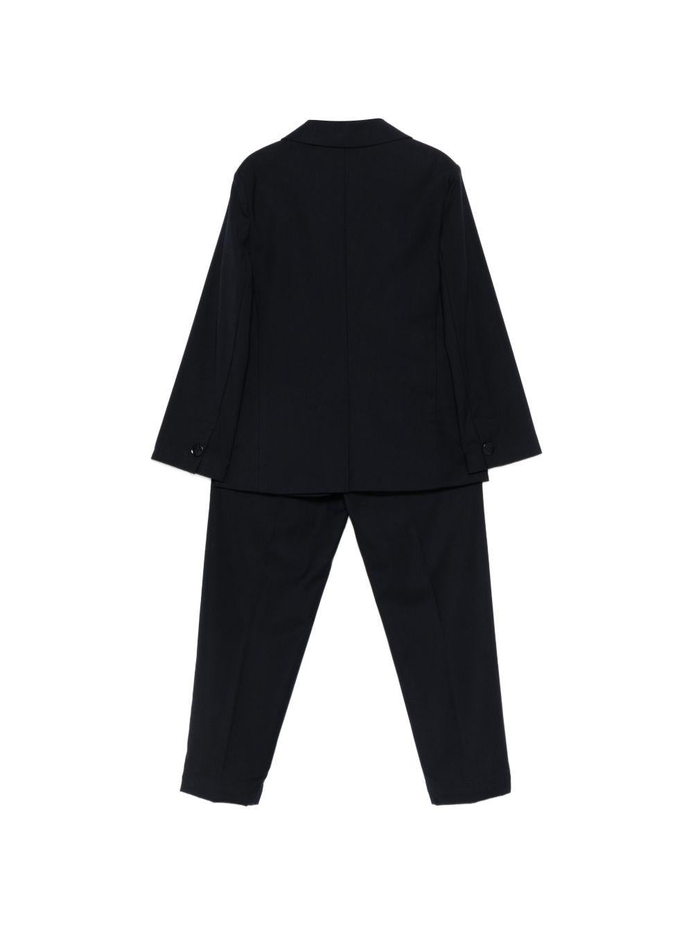 Completo per bambino Paolo Pecora Kids blu con revers a lancia PP4267 BLU PAOLO PECORA KIDS 
