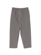 Pantaloni per bambino Douuod Kids grigio scuro con plissé DY6P81 I0321 808 DOUUOD KIDS 