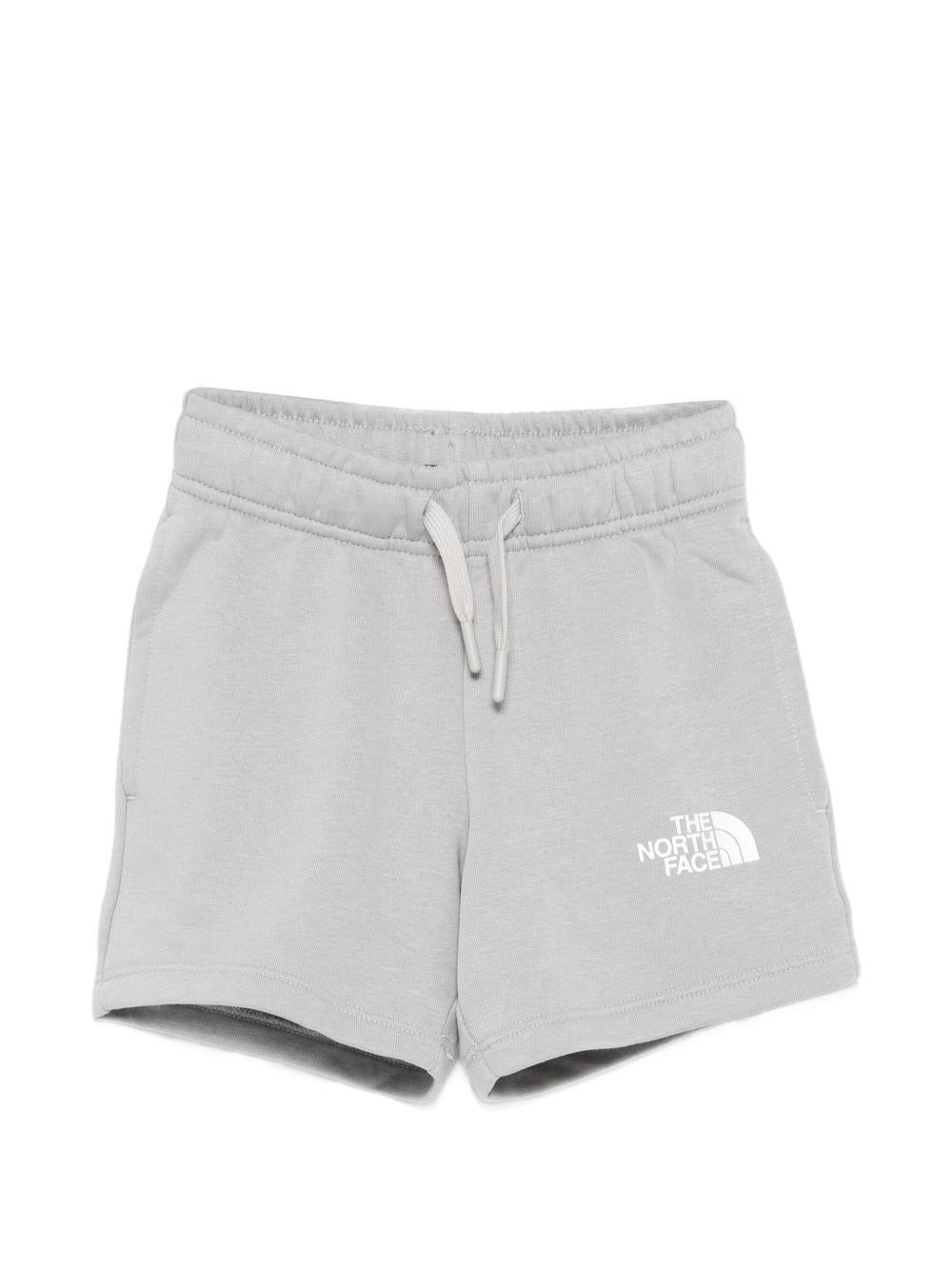 Shorts per bambino The North Face Kids grigio con stampa logo NF0A8GR7 A911 THE NORTH FACE KIDS 