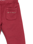 Pantaloni da tuta per neonato ETRO KIDS rossi con logo ricamato GX6560 Z3333 416 ETRO KIDS 