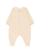 Tutina per neonati Moschino Kids beige con Teddy Bear MUY098LCA19 20404 MOSCHINO KIDS 
