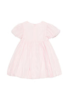 Abito per neonata Moschino Kids rosa con maniche a palloncino MDV0DEL1A12 50209 MOSCHINO KIDS 