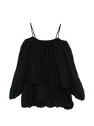 Tuta intera per bambina Pinko Kids nera con bretelle sottili KFTA0140CA005 N000 PINKO KIDS 