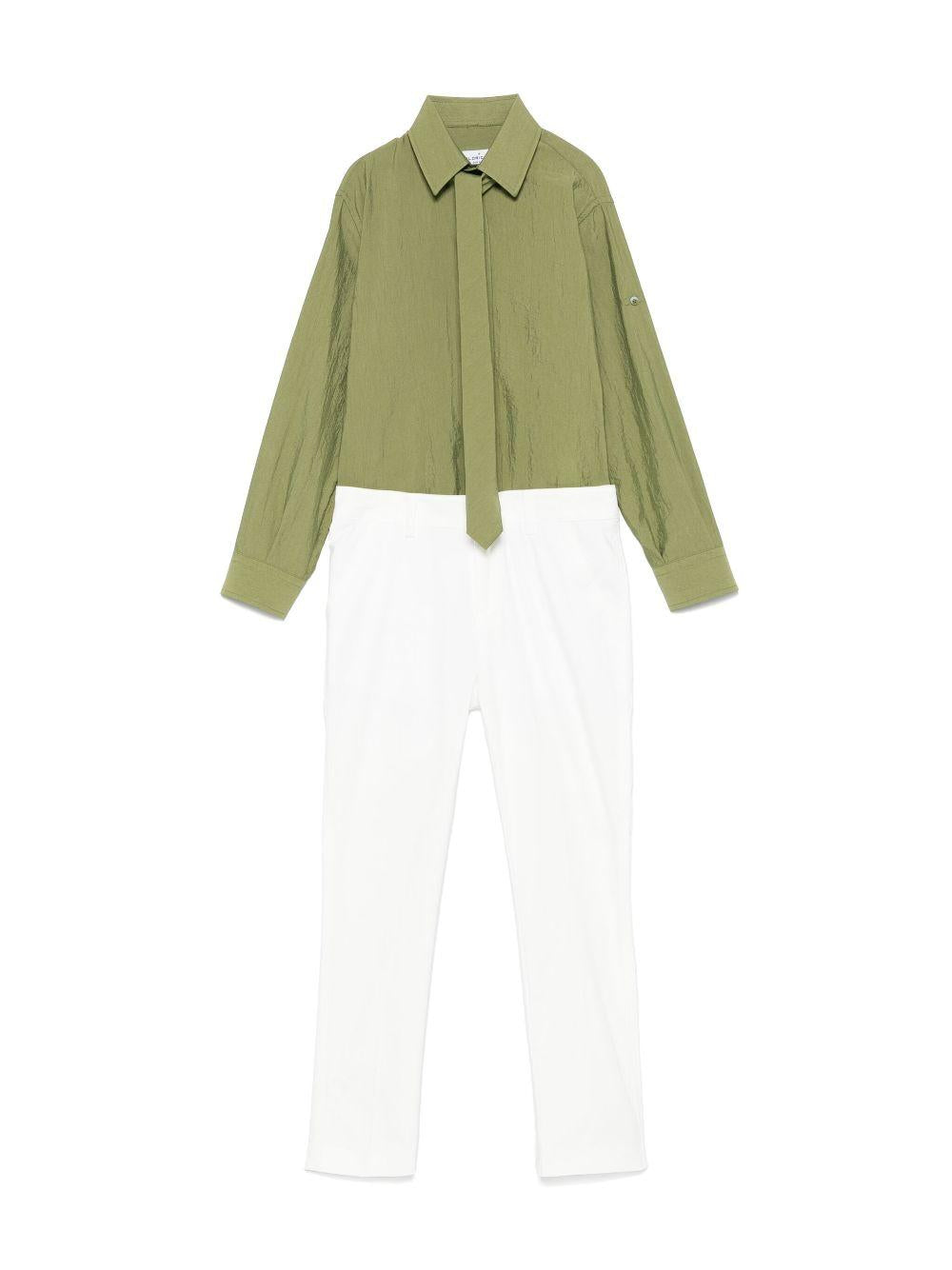 Completo tre pezzi per bambino Colorichiari verde con chiusura monopetto MJ507963 4773 36 COLORICHIARI 