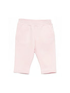 Pantaloni da neonata Givenchy Kids rosa con dettaglio logo H31168 44Z GIVENCHY KIDS 