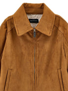 Giubbino per bambina Monnalisa Kids marrone con colletto alla francese 41H102 8404 0005 MONNALISA KIDS 