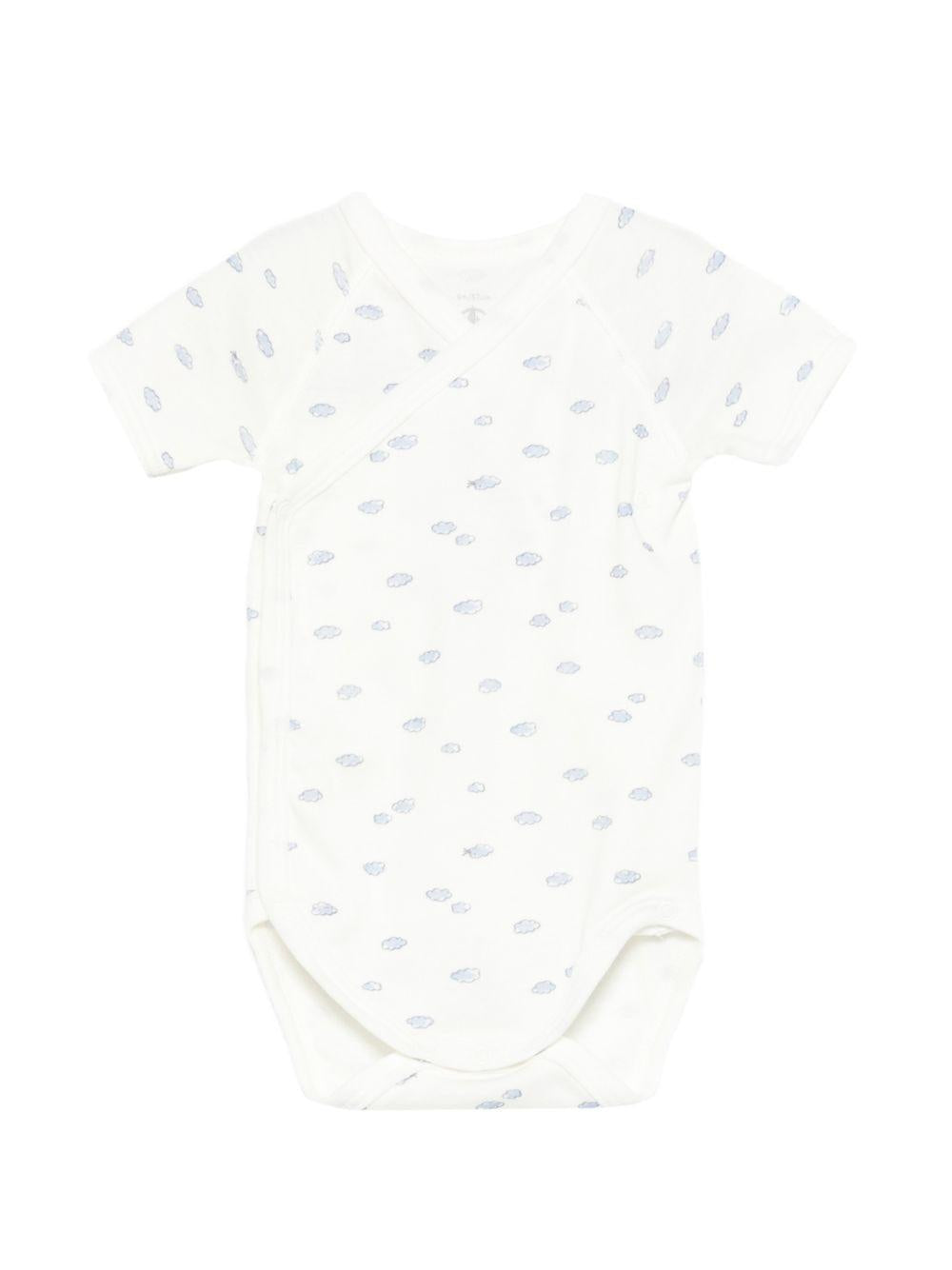 Set di tre tutine per neonato Petit Bateau multicolore con fantasie diverse A0FAS 00 PETIT BATEAU KIDS 