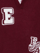 Maglione per bambino Emporio Armani Kids bordeaux con colletto polo EB001583 AF27314 UA343 EMPORIO ARMANI KIDS 