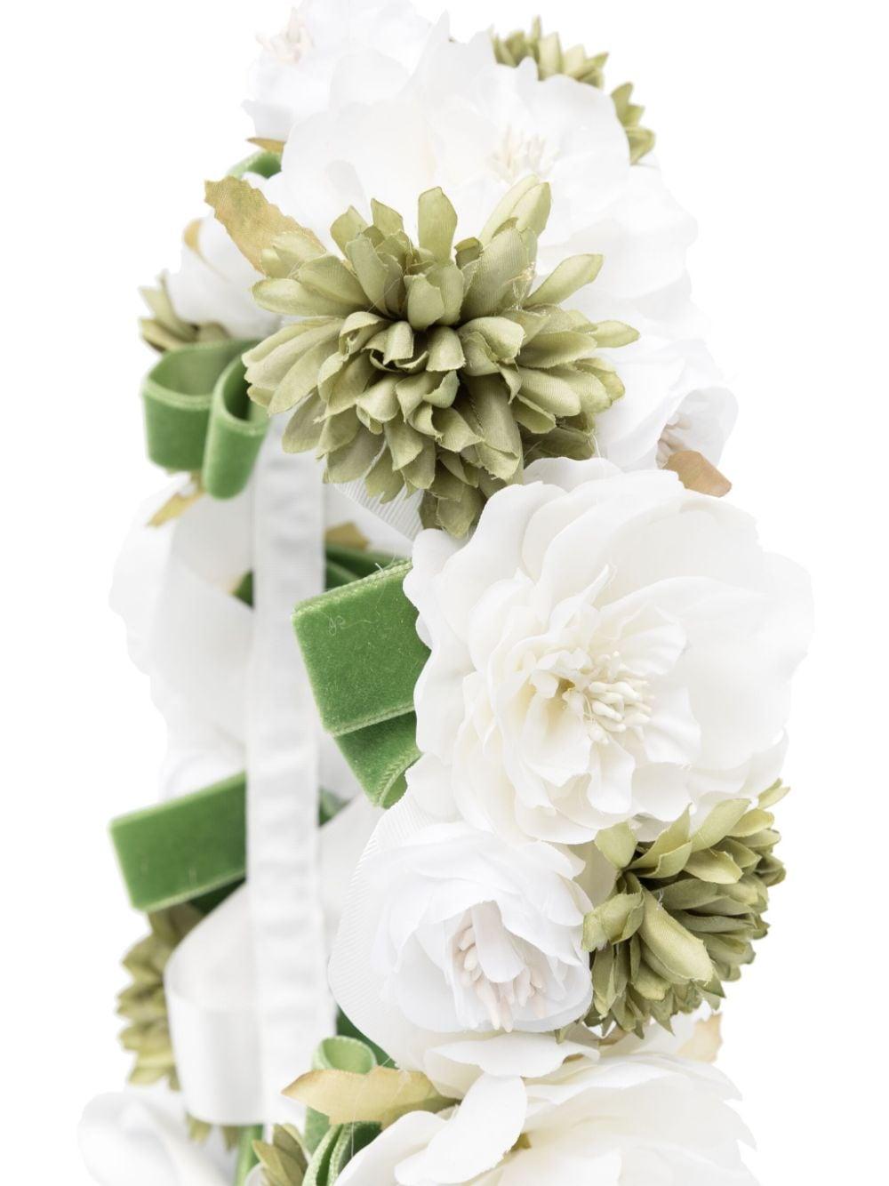 Cerchietto con applicazione a fiori FL967746AF664B 15 COLORICHIARI KIDS 