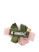 Fermaglio per capelli per bambina Colorichiari rosa con fiori FL938541 AF774 84 COLORICHIARI KIDS 