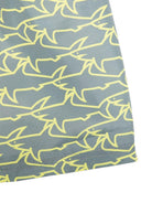 Costume per bambino Paul & Shark Kids verde con stampa squali all-over WUL002LKB03 30715 PAUL & SHARK KIDS 