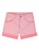 Shorts per bambina Billieblush rosa con tasche in paillettes U21879 S51 BILLIEBLUSH KIDS 