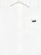 Camicia per bambino Paolo Pecora Kids bianca con colletto classico PP4302 GESSO PAOLO PECORA KIDS 