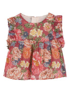 Completo per neonata Chloé Kids multicolore con stampa a fiori C20898 46Y CHLOE' KIDS 