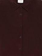 Camicia per donna Alysi rossa con chiusura a bottoni 165226 A5051 UV ALYSI 