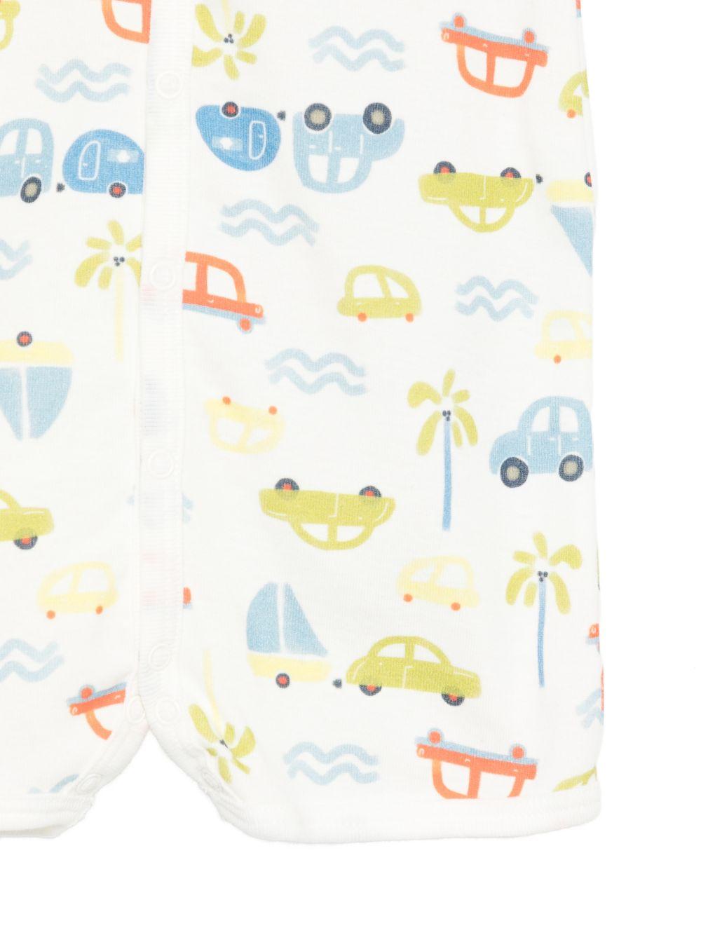 Set di due tutine per neonato Petit Bateau multicolor con fantasie diverse A0FRD 00 PETIT BATEAU KIDS 