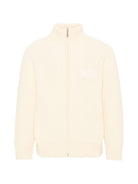 Cardigan per bambino Paul & Shark Kids beige con chiusura con zip WUW009LHE43 10057 PAUL & SHARK KIDS 