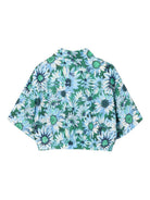 Camicia per bambina Lanvin Enfant multicolor con stampa a fiori N30390 U58 LANVIN KIDS 