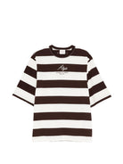 T-shirt per donna Alysi multicolor con design a righe 116412 P6050 CHOCO ALYSI 