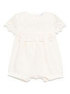 Tutina per neonata JESURUM BABY Piccola Carla beige con dettagli in pizzo PICCOLA CARLA VAR.01 JESURUM 