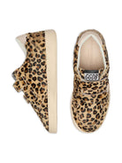 Sneakers per bambina Golden Goose Kids marrone con stampa animalier F00501F008053 83247 GOLDEN GOOSE KIDS 
