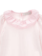 T-shirt per bambina Monnalisa Kids rosa con colletto con ruches 17H603 8201 0091 MONNALISA KIDS 