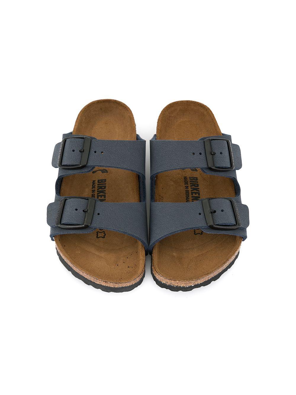 Ciabatte per bambini Birkenstock Kids Arizona blu con fibbia 552903 NAVY BIRKENSTOCK KIDS 