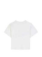 T-shirt per bambini Lanvin Kids bianca con stampa grafica N30398 117 LANVIN KIDS 