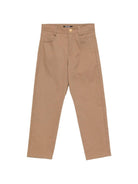 Pantaloni per bambino Balmain Kids marroni con design a cinque tasche BY6R40 G0197 315 BALMAIN KIDS 