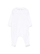 Tutina per neonati Tartine & Chocolat bianco con dettaglio con punto smock CC54140 01 TArtine & Chocolat KIDS 