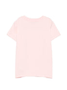 T-shirt per bambina Moschino Kids rosa con stampa Teddy Bear HIM06KLBA11 50209 MOSCHINO KIDS 